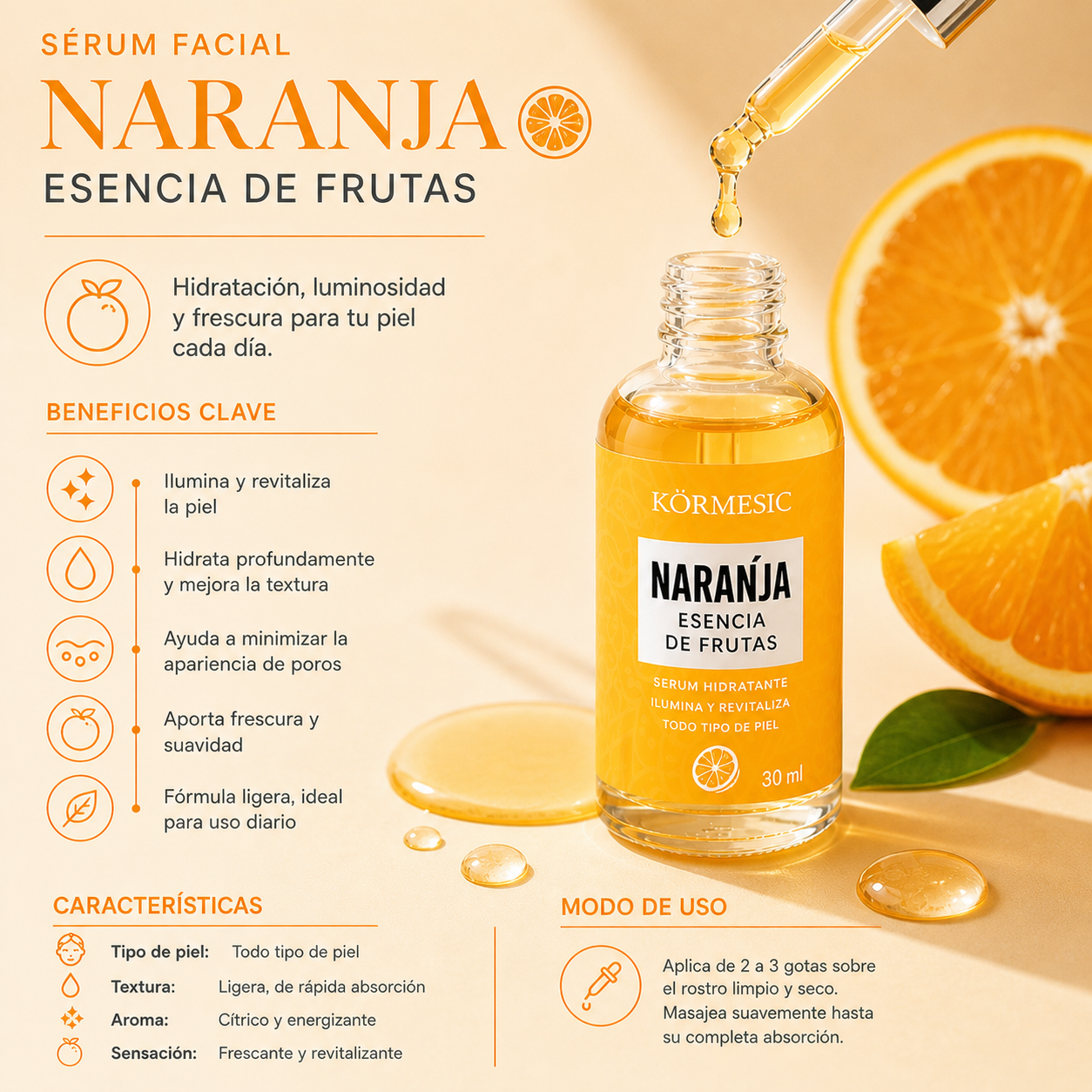Citrus Glow Serum Ilumina la piel